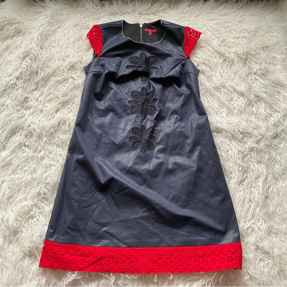 Ana Sousa‎ Coated Floral Sheath Dress